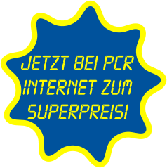 Jetzt bei PCR Internet zum  Superpreis!